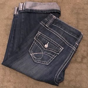 INC Bling Crop Jeans